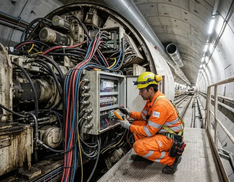 TBM electrician