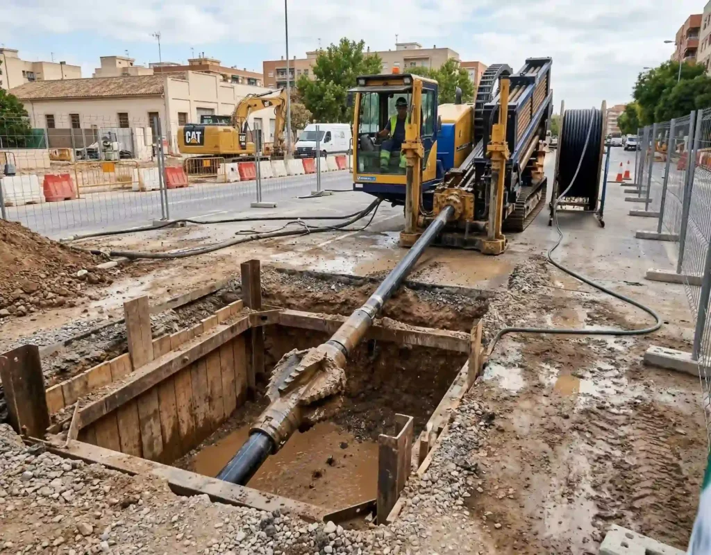 Equipo de perforación direccional horizontal