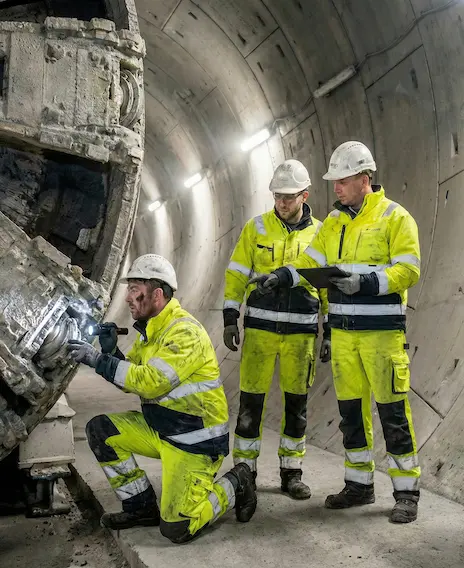 Horizontal operadores de tuneladoras