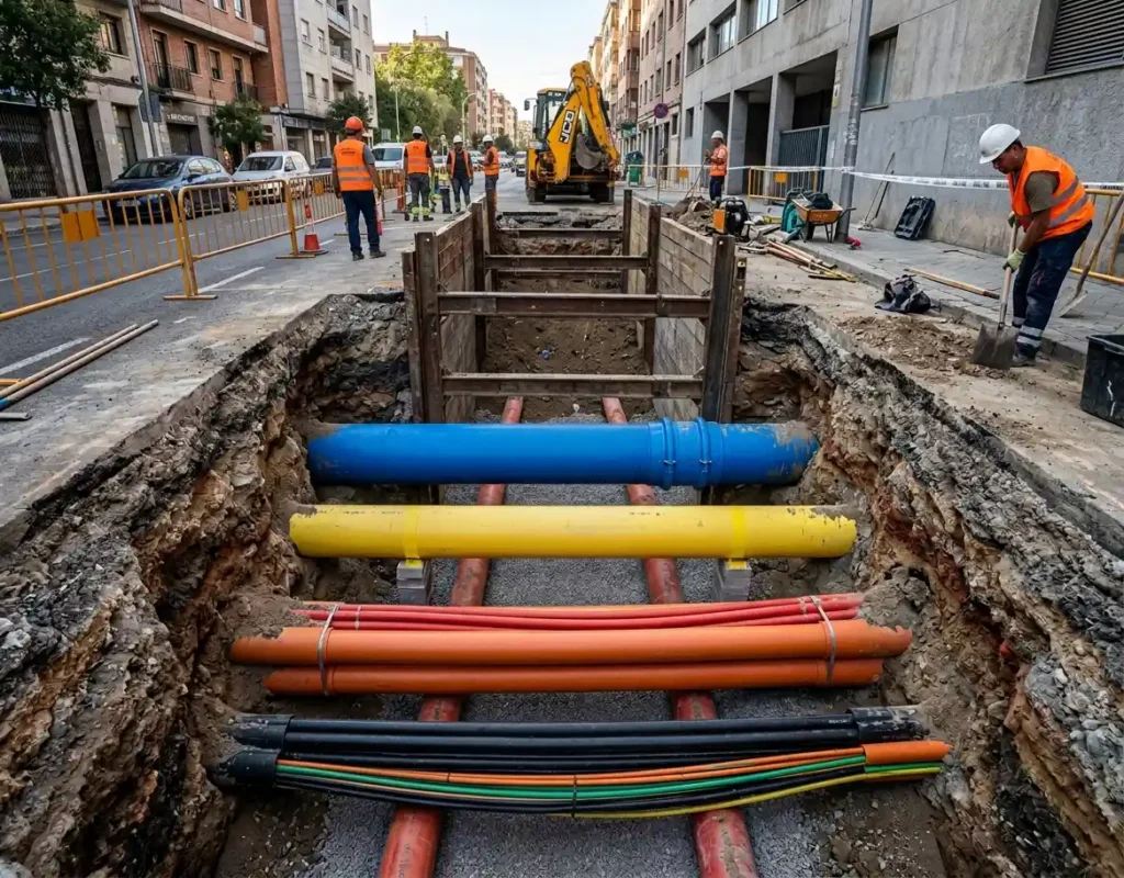 Multi-utility contractors