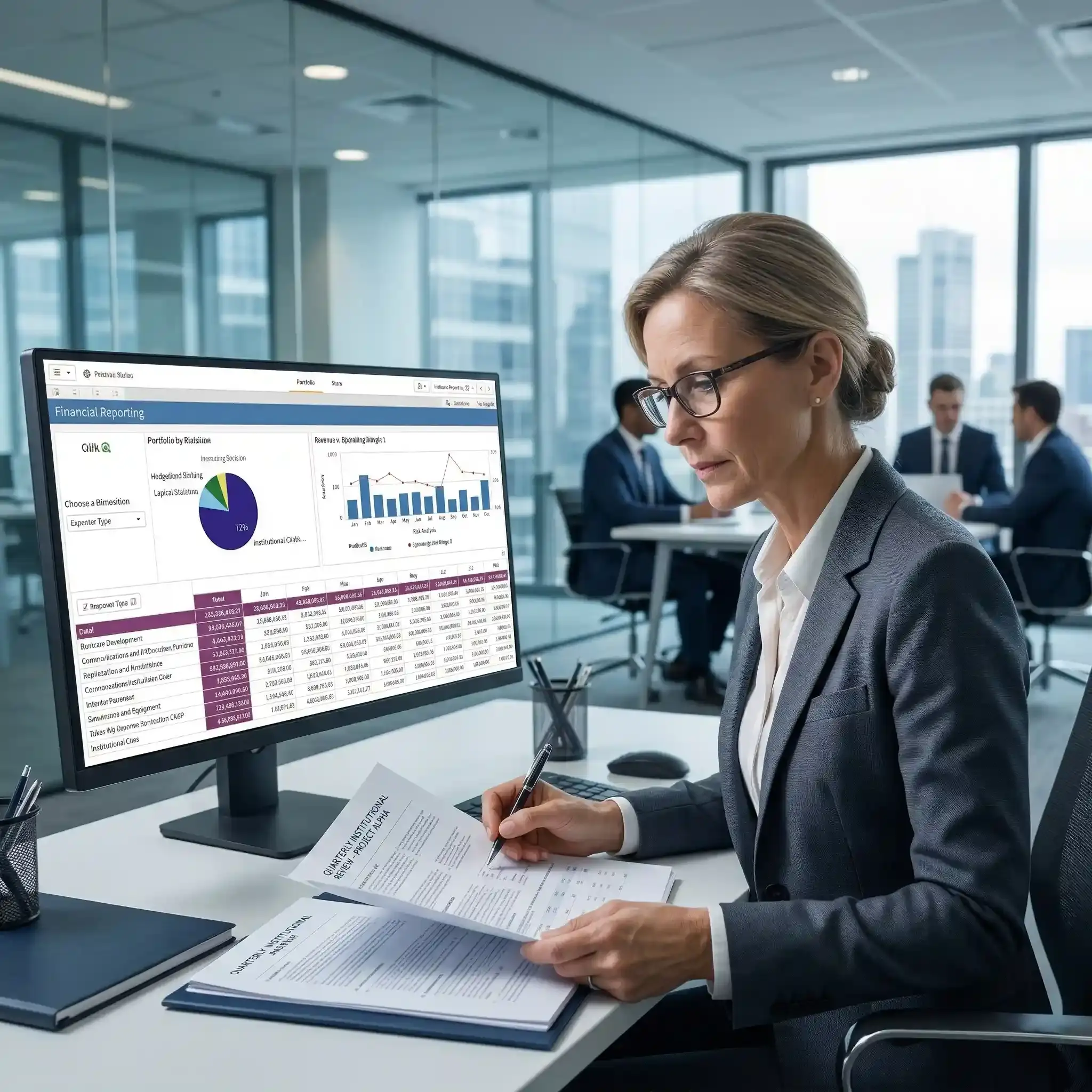 Professional in business