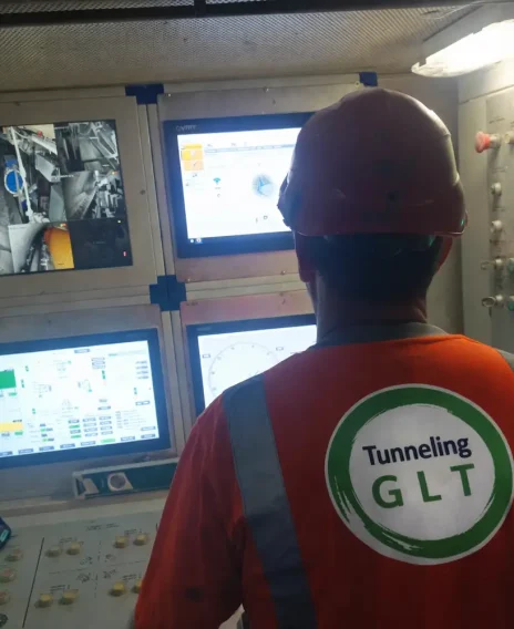 tunnel workers