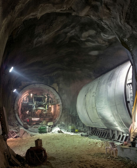 underground utility excavation